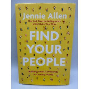 Find Your People By Jennie Allen Hardcover 2022 Building Community & Tips